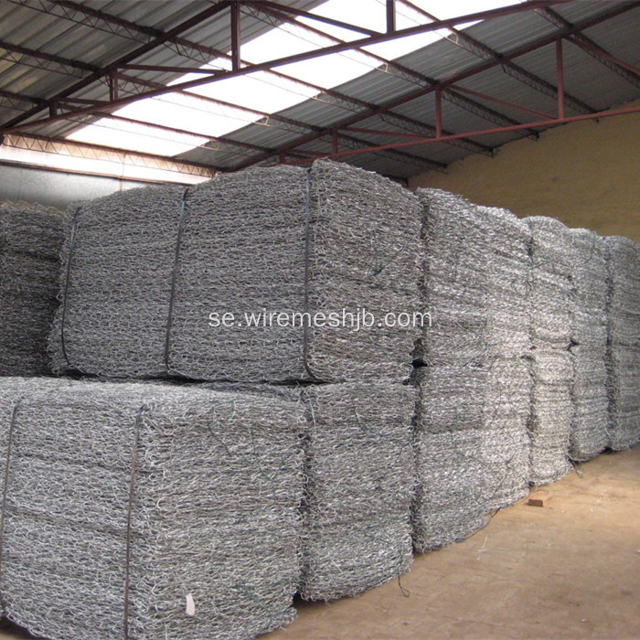 Hot-dip galvaniserad Gabion Box