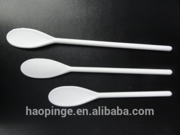 PLASTIC Serving Spoon plastic Salad Spoon Long Handle Printed Spoon