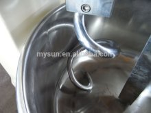 large dough kneading machines/ dough sprial mixer 75kg capacity
