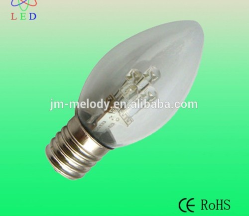 0.5W E17 C9 LED bulb