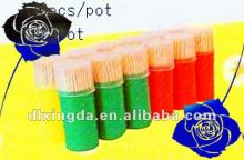 Disposable 2.0*65mm Double Pointed Birch Wooden Toothpicks in