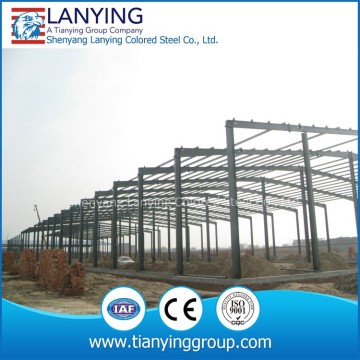 plastic steel window low cost prefab warehouse