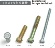 Dent external hexagon headed bolt