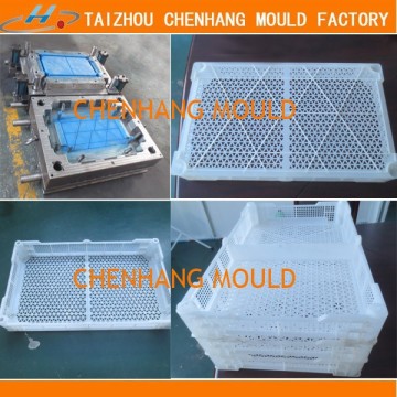 Plastic injection basket plastic molding vegetable crate