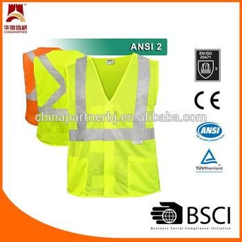 3M mesh hi vis vest