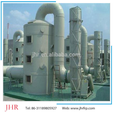 Purification Equipment Fiberglass FRP ACID GAS FUME Absorption Scrubber Tower