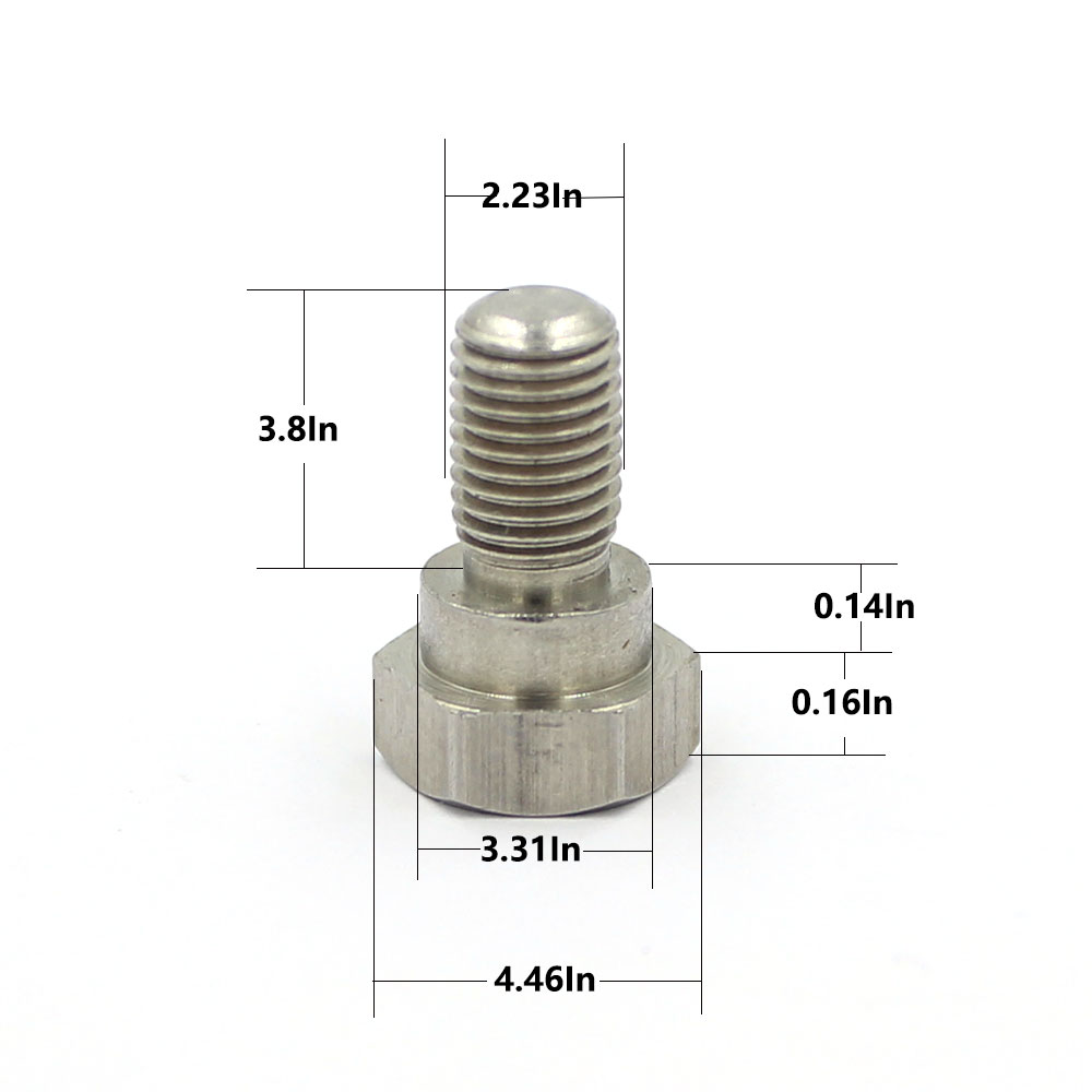 Customized Stainless Steel Fastener Ffhex Head Bolts