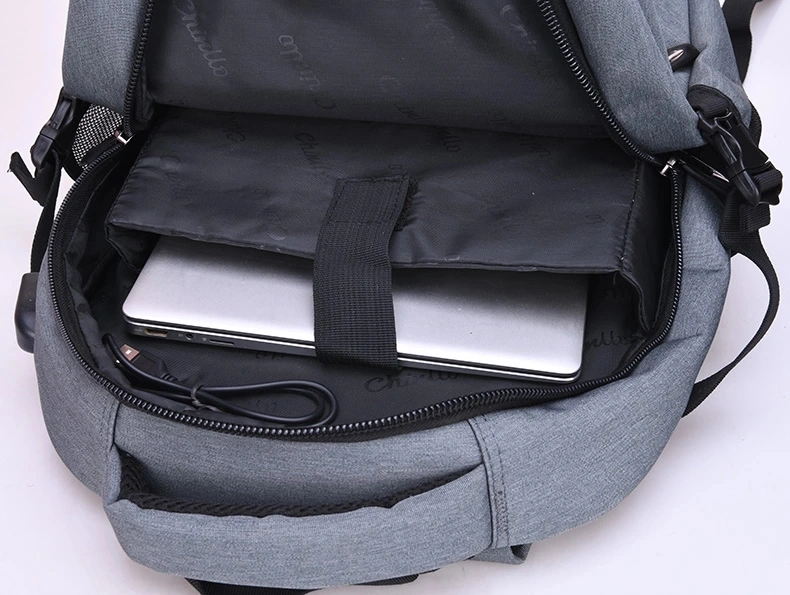 Business Computer Travel Laptop Bag Backpack with USB Laptop Bags