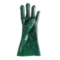 Green cotton lining with chemical proof gloves