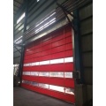 high speed pvc folding up door