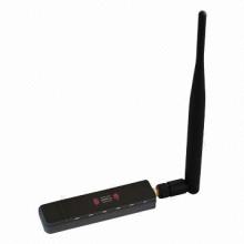 300Mbps WIFI USB Wireless Adapters, 802.11n/g/b LAN Card WLAN Networking Dongles w/5dbi Antenna