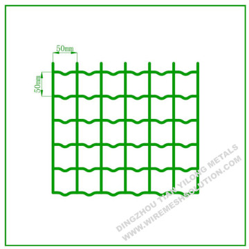 Forti Fence Panel Grüne Pulverbeschichtung