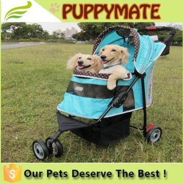 Supperior quality Fashionable dog stroller pet stroller pet trolley
