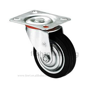 Transport moving tools industrial rubber dolly wheels