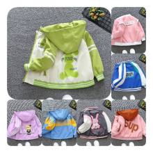 Baby Boys Denim Jacket - Toddler Coat with Patchwork for Kids