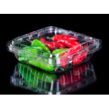 Пластиковая блистерная упаковка-раскладушка для салата-латука