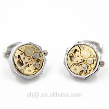 Lifelike Functional Watch Movement Cufflinks