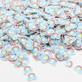 500g Mini Blue Cloud Polymer Clay Slices Soft Clay Spray Sprinks For Slime Charms DIY Nail Arts Διακόσμηση χειροτεχνίας