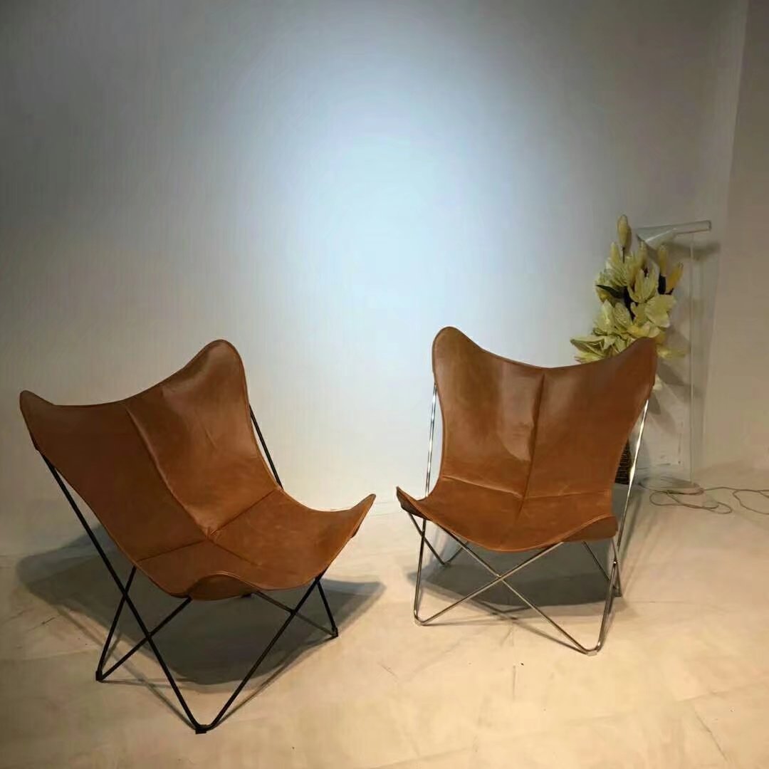 Italian famous design butterfly chair lounge chair leather Italian famous design butterfly chair lounge chair leather