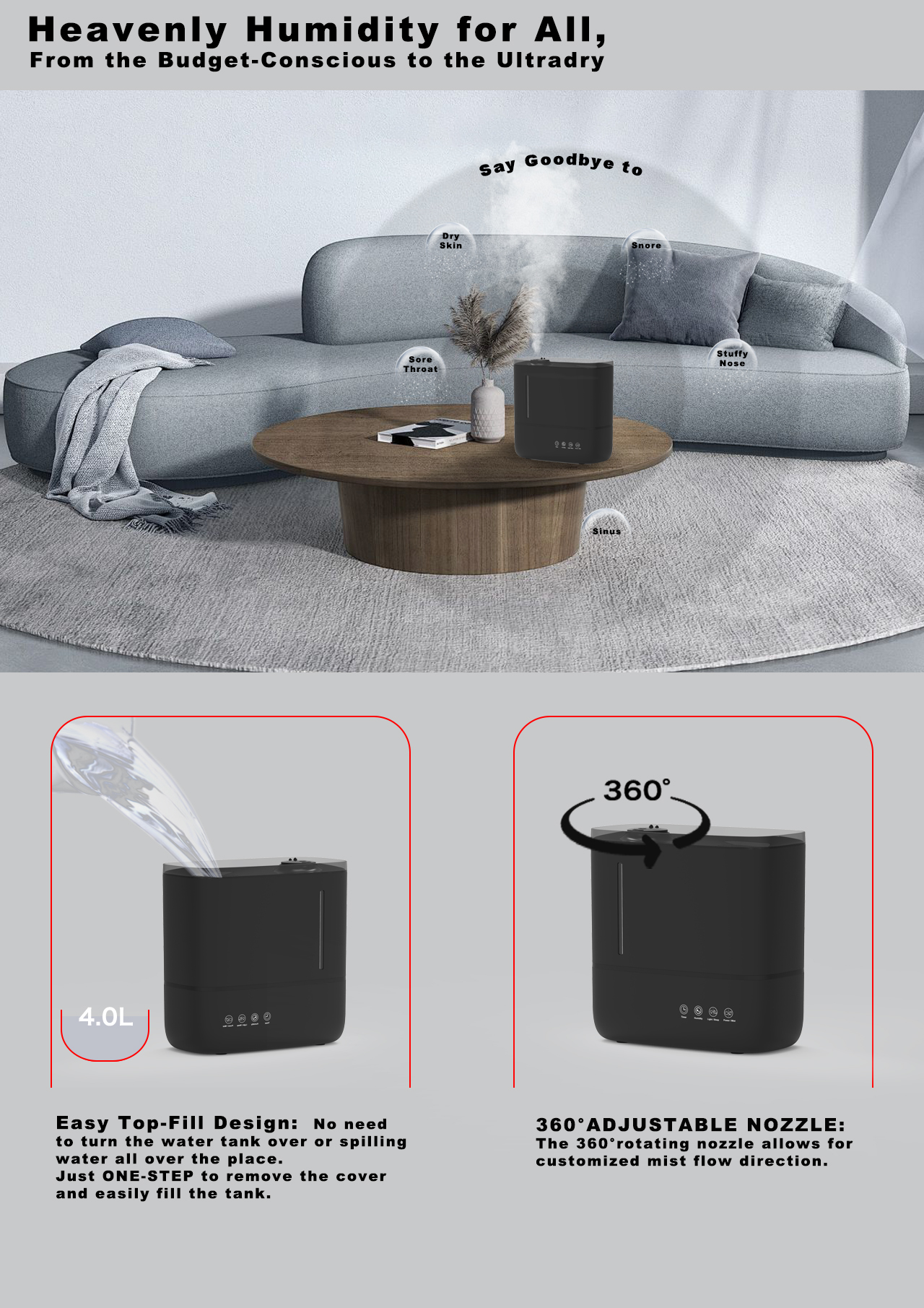 HTJ-2299B humidifier air HTJ-2299B humidifier air