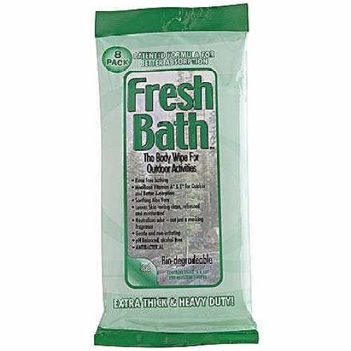 Organic Refreshing Adults Bath Wet Wipes