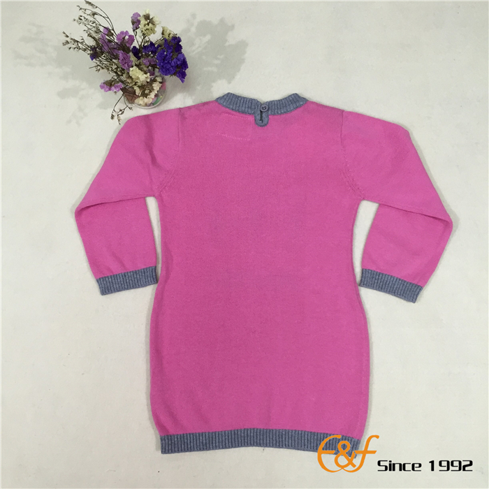 Long Section Sweater for Girls