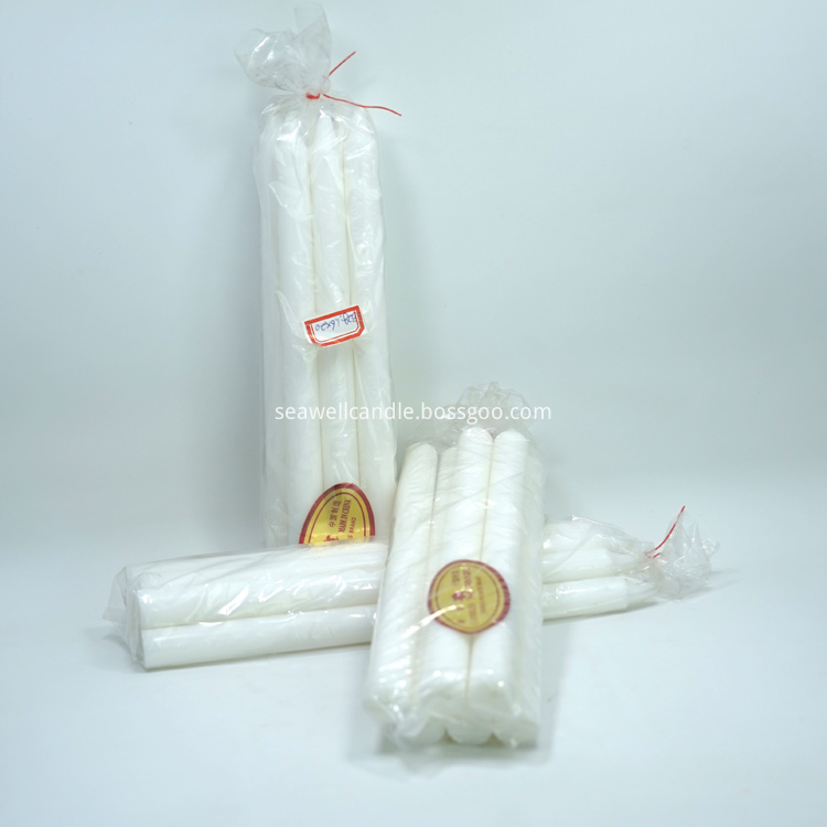 White Stick Candle 33