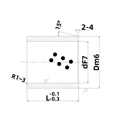 Rolamentos de bloqueio linear de alta qualidade rolamentos de precisão Controle de movimento linear rolamento de movimento