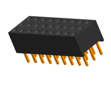 2.54mm Female Header Three Row Straight Type