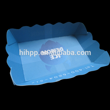 Paper Food Tray Paper Packing Tray Cheap Packing Fast Food Tray Container Restaurant /Bread Tray/Hot Dog Paper Tray