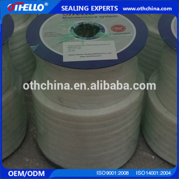 High Pressure Square White Teflon Ptfe Gland Packing with oil lubricated