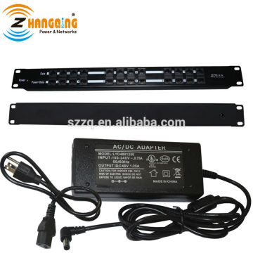 Passive Injector 12 port power panel PoE