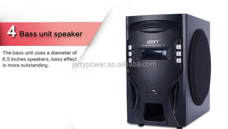 Altavoz al por mayor Super Bass HiFi Surround Sound System Shooker para el cine en casa