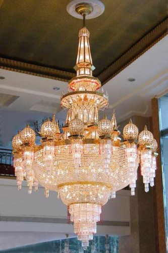 Hotel lobby chandelier Italian crystal chandelier big