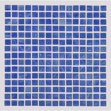 Pegatinas de mosaico de vidrio azul para piscinas y spas