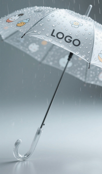 Custom Rain Umbrella with Artistic Print