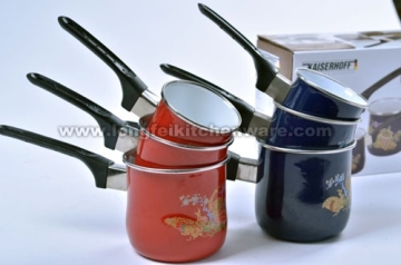 7/8/9cm Coffee Can Set With Bakelite Handle