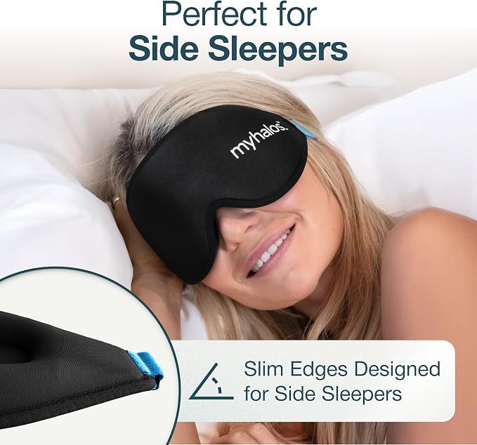 Unisex 3D Contoured Sleep Mask