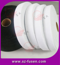 White / Black Custom Soft Loop Fabric Strips For Medical Equipment