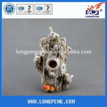 Garden Outdoor Decoration Polyresin Bird House