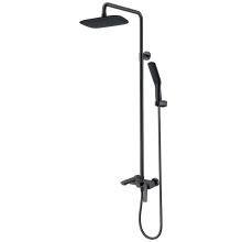 Exposed Shower System Exposed Bathroom Black Tub Shower Faucet Factory