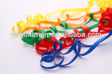 hot selling colourful paper streamers