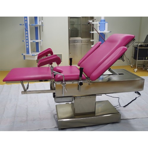 304 Stainless Steel Structure Gynekologisk Bed