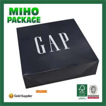 custom printed paper garment boxes