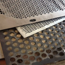 6mm aluminium perforated facade panel