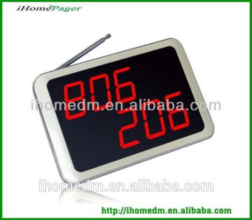 Display Number Voice Led Monitor Call Waiter Reciever