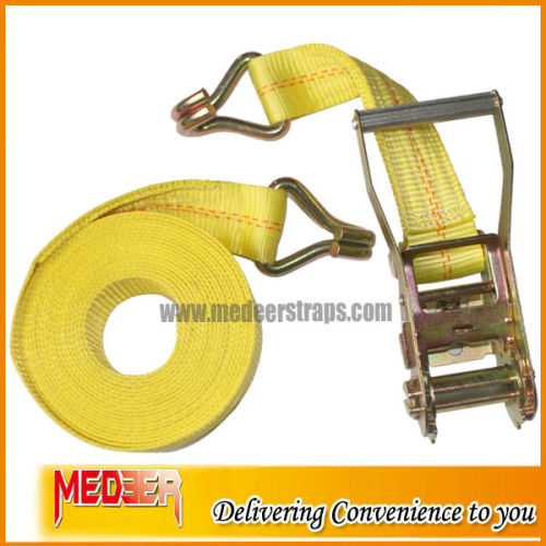 Lashing Capacity 2500kg 2 inch Cargo Lashing belt