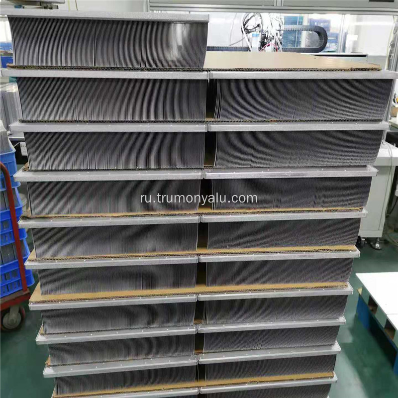 алюминиевая пластина радиатора шпателя для продажи