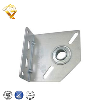 garage door end bearing plate