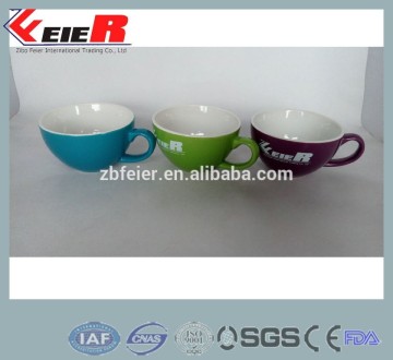 ceramic stoneware colorful mug